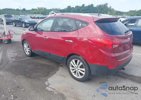 2011 Hyundai Tucson Limited from USA, damaged, VIN KM8JUCAC2BU311021